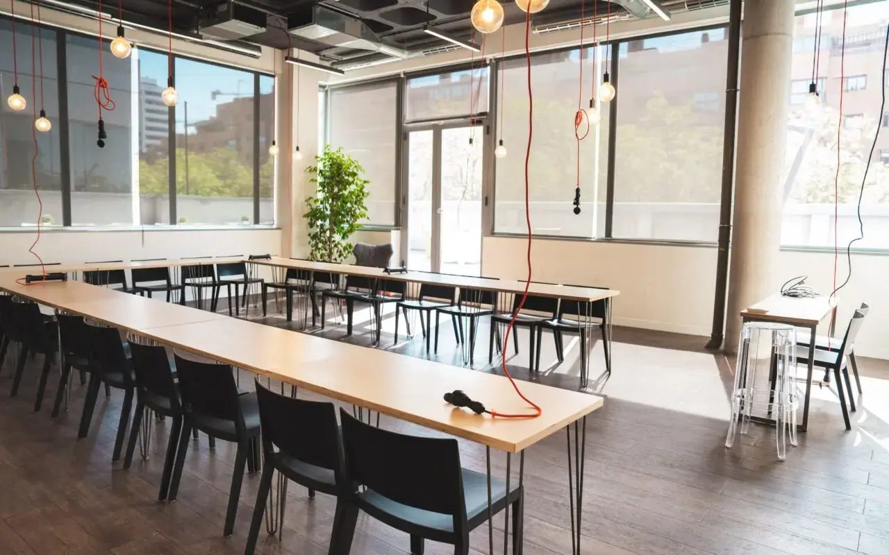 Sala de formación de Talent Garden Madrid